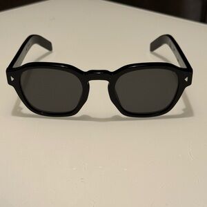 Black Prada Square Sunglasses